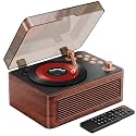 Gueray CD Player for Home Retro, Bluetooth 5.4, Hi-Fi Speaker,FM Radio