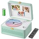 Gueray Portable CD Player with Bluetooth 5.4, 3600mAh Rechargeable Battery