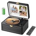 Gueray Portable CD Player with Bluetooth 5.4, 3600mAh Rechargeable Battery