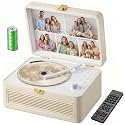 Gueray Portable CD Player with Bluetooth 5.4, 3600mAh Rechargeable Battery