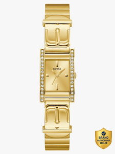 GUESS 3hands Champagne Dial Analog Watch -