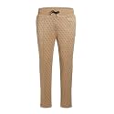 GUESS Men Beige Printed Mid-Rise Regular Fit