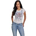 GUESS Womens Regular Fit T-Shirt