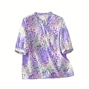 Gufrina Women39s Blush Pink Abstract Printed Western