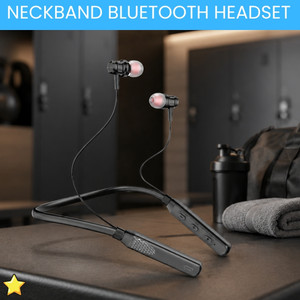 GUGGU Bluetooth Neckband Wireless Earphones In-Ear With