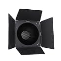 Gugxiom for Bowens Mount Barn Door Kit with Reflector 60 Honeycomb Grid, 5 Magnetic Color Gel Filters for Studio Strobe Light, 4 Leaf Flash Lighting Modifier Set