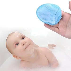 facial pore cleansing pads silicone face scrubbers soft exfoliators cleansing tool massage washing pore cleanser blackhead removing baby pet shower pack of 2