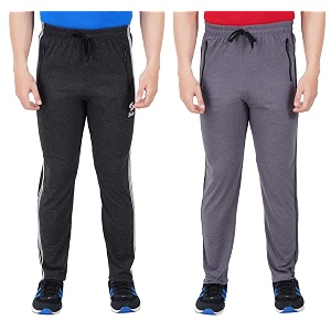 GUIDE Mens Regular Fit Trackpants Pack of