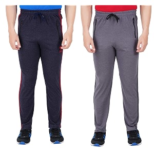 GUIDE Mens Regular Fit Trackpants Pack of