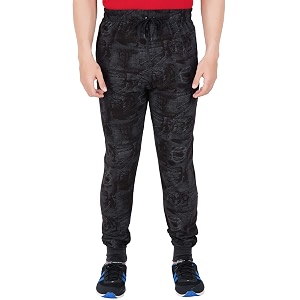 GUIDE Mens Regular Fit Printed Trackpants