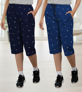 guide women dark blue blue capri