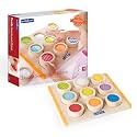 Guidecraft Colorful Tactile Search and Match - Soft Textures Sensory Memory Game for Toddlers