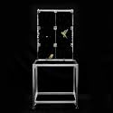 GuineaLoft™ Model-ET213 Crystal Clear Acrylic Bird Cage