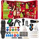 Guitar Advent Calendar 2026 Adults Teens 24 Day Guitar Accessories Gift Set