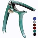 Guitar Capo for Acoustic Electric Guitar Ukulele, Dark Green