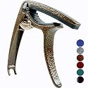Guitar Capo for Acoustic Electric Guitar Ukulele, Bronze