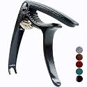 Guitar Capo for Acoustic Electric Guitar Ukulele, Black