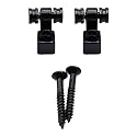 Guitar Roller String Retainers Electric Guitars Strings Retainer Tree Standard Roller String Guides With Mounting Screws Strings Trees Replacement Part For Electric Guitars