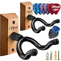 Guitar Wall Hanger 2 Pack U-Shaped Cherry Mount