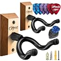 Guitar Wall Hanger 2 Pack U-Shaped Beech Mount