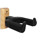 Guitar Wall Mount, Auto Lock Guitar Hanger Ash Hardwood, Guitar Wall Hangers, Guitar Holder Hook Wall Stand for Classical, Acoustic, Electric Guitar, Bass, Ukulele, Gift for Guitar Player