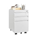 Guizeeopo Lockable 3 Drawer File Cabinets for Home Office