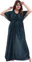 GULABI VASTRA Women Nighty (Green)