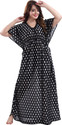 GULABI VASTRA Women Nighty (Grey)
