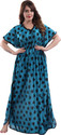 GULABI VASTRA Women Nighty (Green)