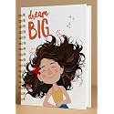 A5 Premium Hardcover Diary Notebook | Free Bookmark | 23 x 15 CM | 120 GSM, 80 Dotted Pages | Waterproof Cover | Perfect for Journaling &amp; Gifting (But First, Coffee)