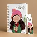A5 Premium Hardcover Diary Notebook | Free Bookmark | 23 x 15 CM | 120 GSM, 80 Lined Pages | Waterproof Cover | Perfect for Journaling &amp; Gifting (But Vibe Is First)