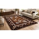 GULDASTA Gold Carpet for Living Room 6x8