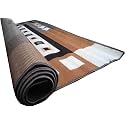 GULDASTA Multi-Color Floral Carpet 8x11 Feet Premium Anti-Slip Soft Area Rug Living Room Bedroom Washable Home Decor