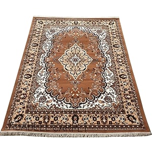 guldasta premium floral carpet size 5x7 feet soft multi-color living room bedroom area rug anti-slip washable home decor