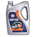 Gulf SUPER FLEET TURBO MINI 15W-40 API CH4, MB 228.3 | 3X Protection | For Mini Trucks of Tata, Mahindra etc. | 4 Wheeler Multi-Grade Engine Oil [3 L] - Pack of 1