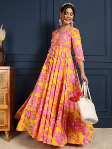 Gulmohar Jaipur Anarkali Gown