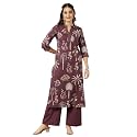 GULMOHAR JAIPUR Women39s Rayon Calf Length Printed