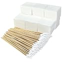 Gun Cleaning Supplies Kit for All Firearms - with 2'' Lint-Free Patches & 6'' Long Cotton Swabs - Professional Handgun, Rifle & Shotgun Maintenance for Hunters & Sport Shooters