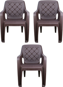 gunatit plastic living room chair finish color - design 4 - po3 pre-assembled