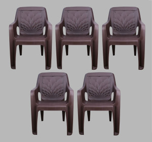 gunatit plastic living room chair finish color - design 2 - po5 pre-assembled