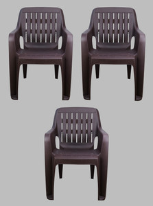 gunatit plastic living room chair finish color - design 3 - po3 pre-assembled