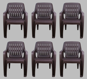 gunatit plastic living room chair finish color - design 3 - po6 pre-assembled
