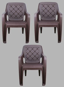 gunatit plastic living room chair finish color - design 1 - po3 pre-assembled
