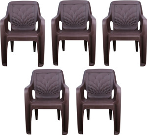 gunatit plastic living room chair finish color - design 5 - po5 pre-assembled