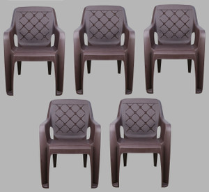 gunatit plastic living room chair finish color - design 1 - po5 pre-assembled