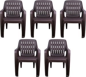 gunatit plastic living room chair finish color - design 6 - po5 pre-assembled