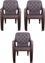 Gunatit Plastic Living Room Chair (Finish Color - Design 4 - PO3, Pre-assembled)