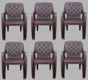 Gunatit Plastic Living Room Chair (Finish Color - Design 1 - PO6, Pre-assembled)