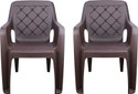 Gunatit Plastic Living Room Chair (Finish Color - Design 4 - PO2, Pre-assembled)