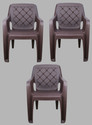 Gunatit Plastic Living Room Chair (Finish Color - Design 1 - PO3, Pre-assembled)